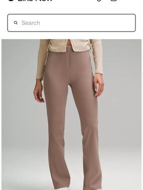 Lululemon Smooth Fit Pull-On High-Rise Pant